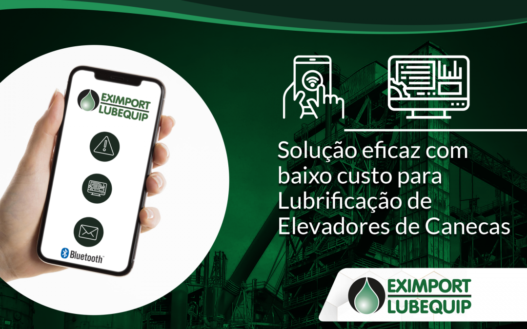 Solução eficaz com baixo custo para Lubrificação de Elevadores de Canecas