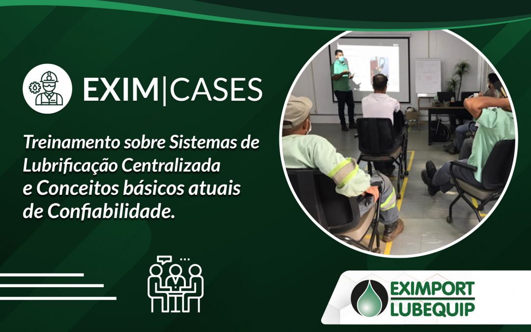 Treinamento sobre sistemas de lubrificação centralizada e conceitos básicos atuais de confiabilidade na lubrificação, Vale Mina de Viga – 16/03/2022.