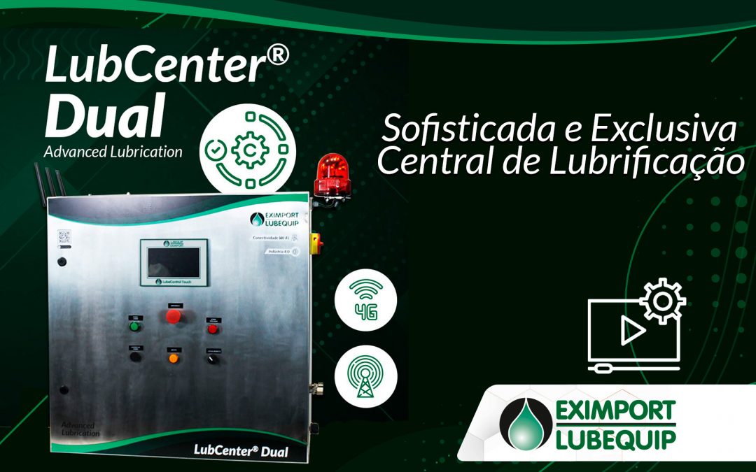 Sofisticada e Exclusiva Central de Lubrificação LubeCenter DUAL!